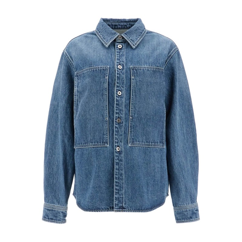 denim overshirt