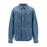 denim overshirt