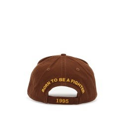 baseball cap with logo patch