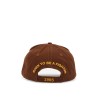 baseball cap with logo patch