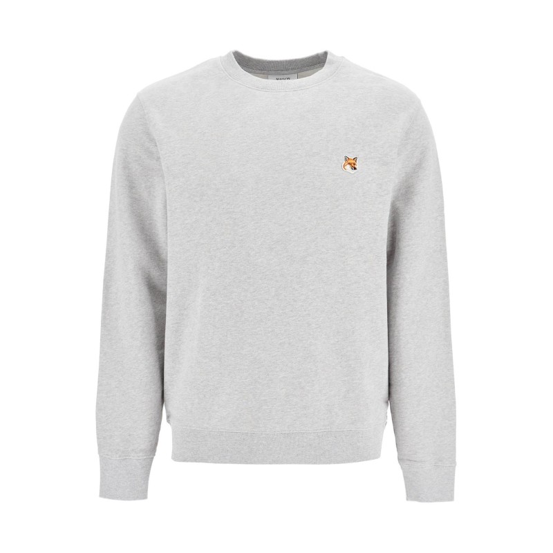 'fox head patch sweatshirt with