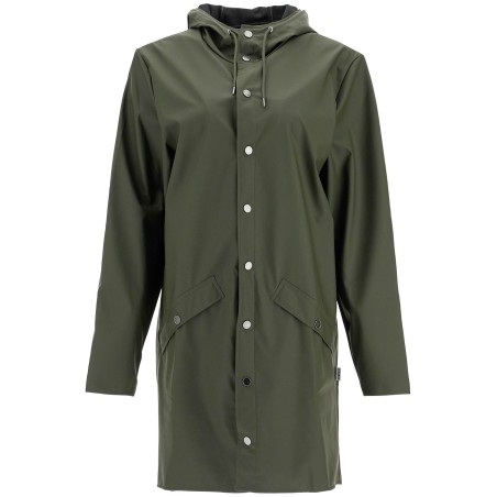 unisex long rain jacket