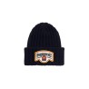 "beanie hat with patch logo