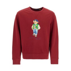 polo bear crewneck sweat