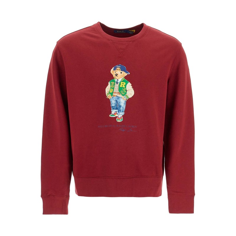 polo bear crewneck sweat