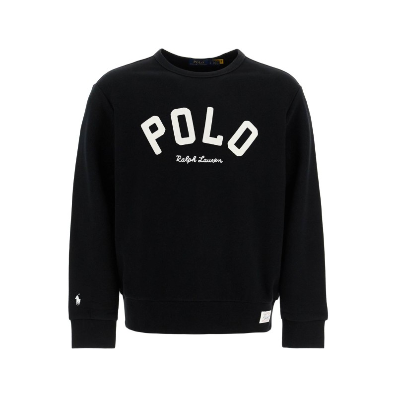 crewneck sweatshirt with logo