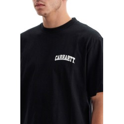 university script t-shirt