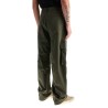 twill cargo pants in italian