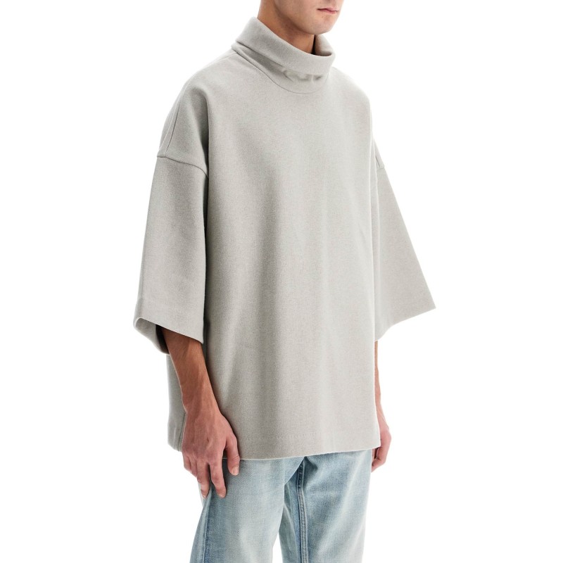 "oversized high-neck t