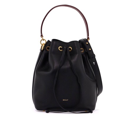 bucket bag with drawstring closure