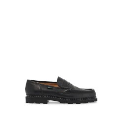 leather reims penny loafers