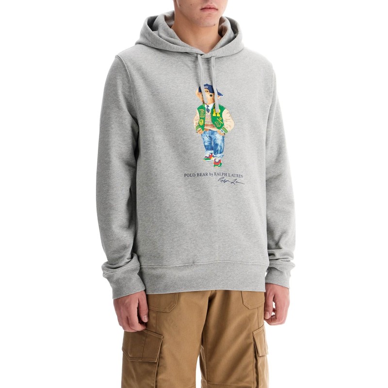 polo bear hooded sweatshirt