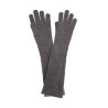 long wool and cashmere gloves