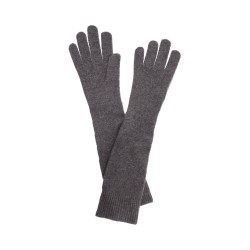 long wool and cashmere gloves