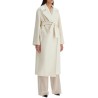 alpaca, wool and cashmere robe coat