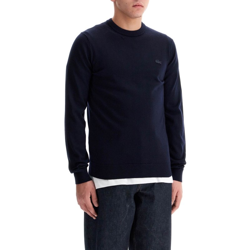 wool crewneck pullover