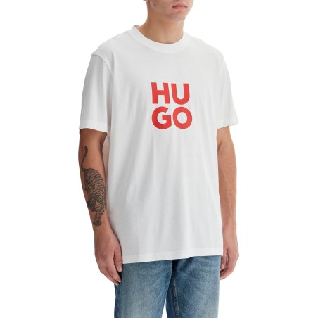 t-shirt with logo print