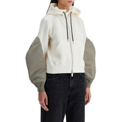 hooded sweatshirt with zipper