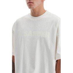 logo print boxy t-shirt