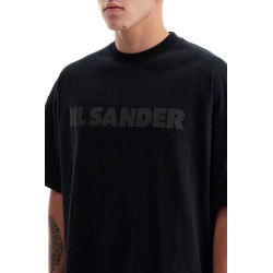 logo print boxy t-shirt