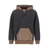 hooded sweatshirt with reverse