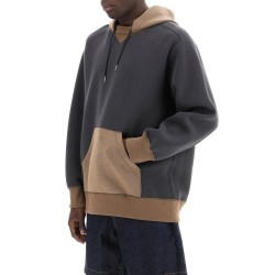 hooded sweatshirt with reverse