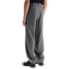 striped wool trousers