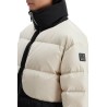 color block down jacket