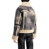 lessie faux shearling jacket