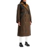 waxed cotton trench coat