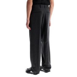 tailored cashmere trousers for