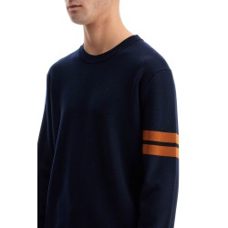 wool pullover with intars