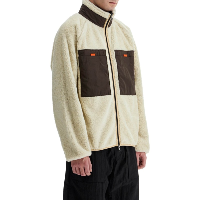 sherpa fleece sweatshirt by todd snyder