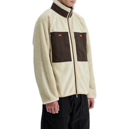 sherpa fleece sweatshirt by todd snyder