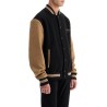 wool and cashmere bomber jacket