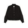 L/s quilted stack logo bomber