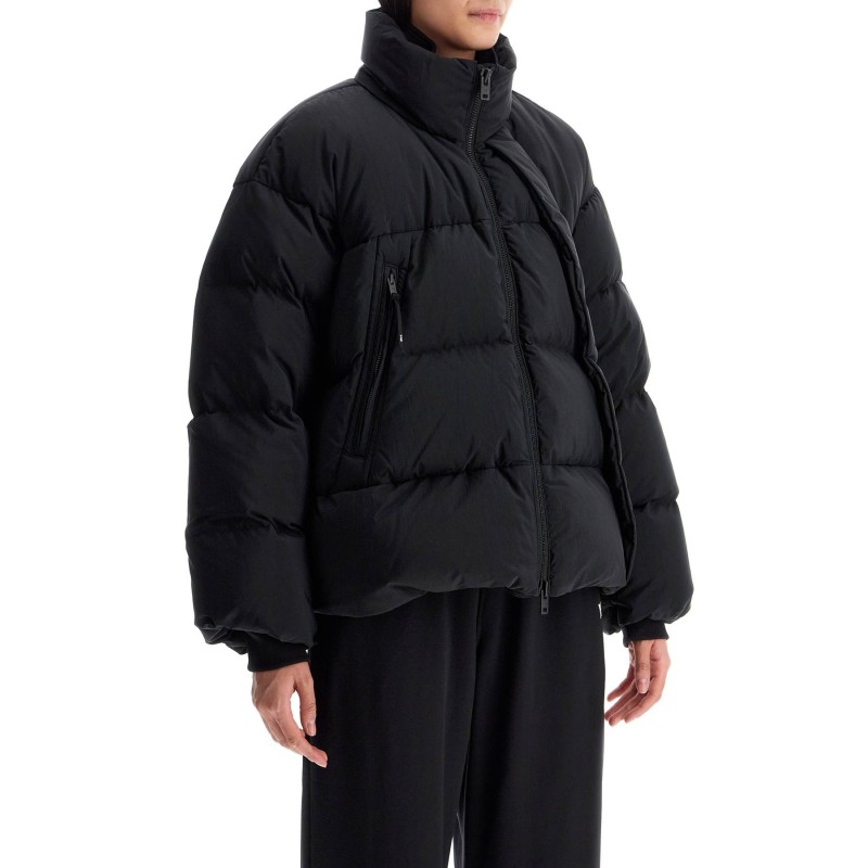 short oversized down jacket