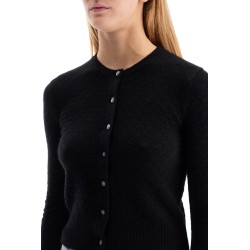 's cashmere pointelle cardigan