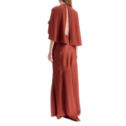 maxi dress eden with cape sleeves