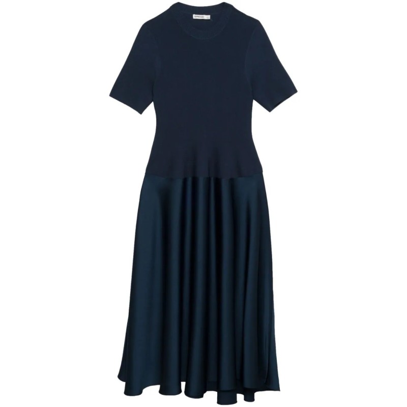 Marionne crewneck midi dress