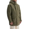 reversible long down jacket pref