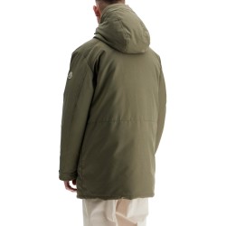 reversible long down jacket pref