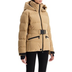 tolima belted ski down jacket