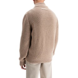 hybrid cashmere cardigan