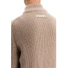 hybrid cashmere cardigan