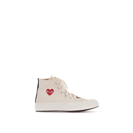 comme des garçons play x converse sneakers hi-top 70 chuck