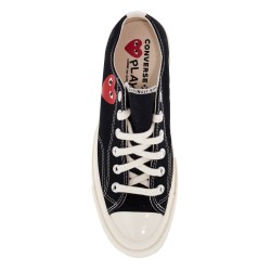 chuck 70 low-top sneakers comme des garçons play x converse