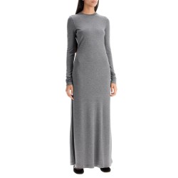 long-sleeved jersey dress