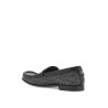 jacquard canvas loafers