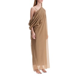 "taj chiffon silk dress"